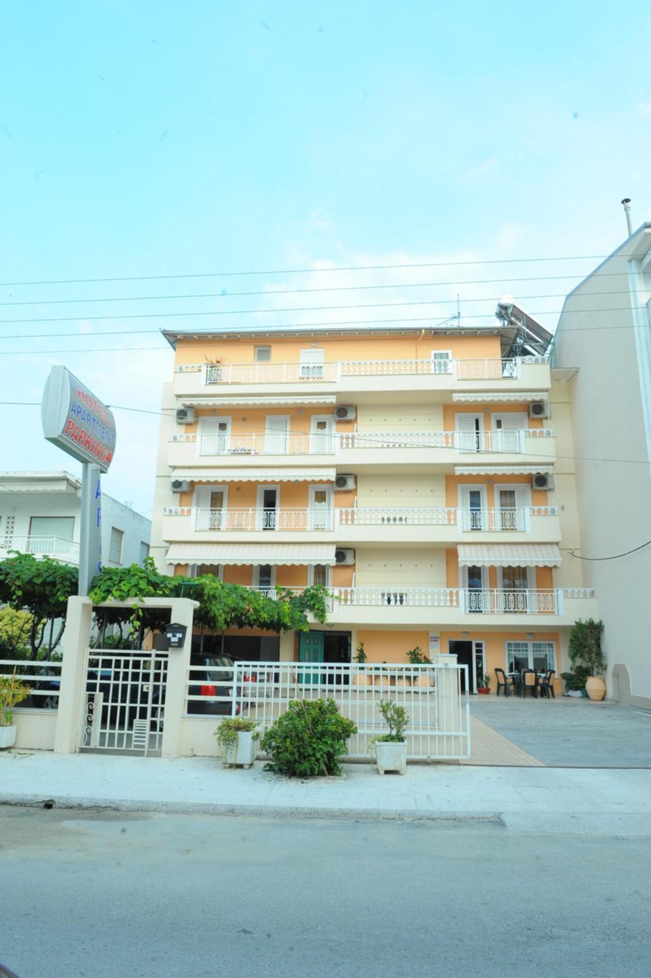 Aparthotel Aris Paralía Exteriér fotografie