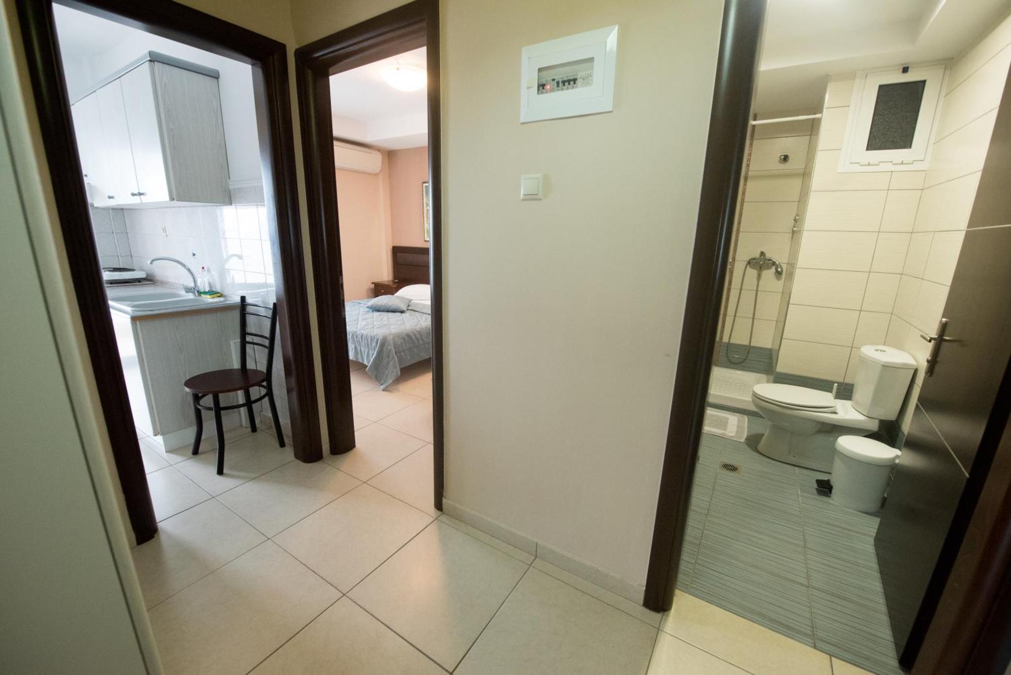 Aparthotel Aris Paralía Exteriér fotografie