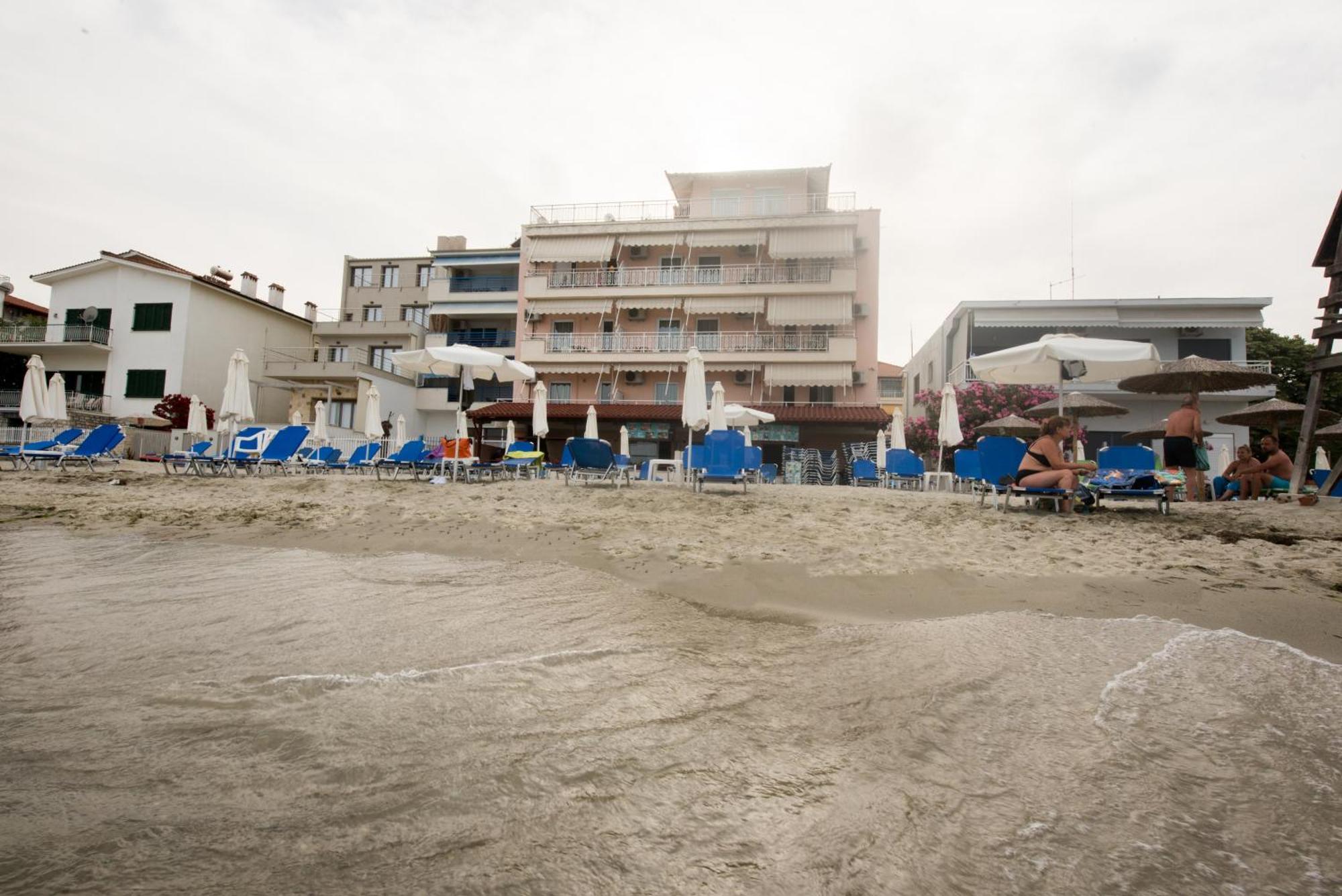 Aparthotel Aris Paralía Exteriér fotografie