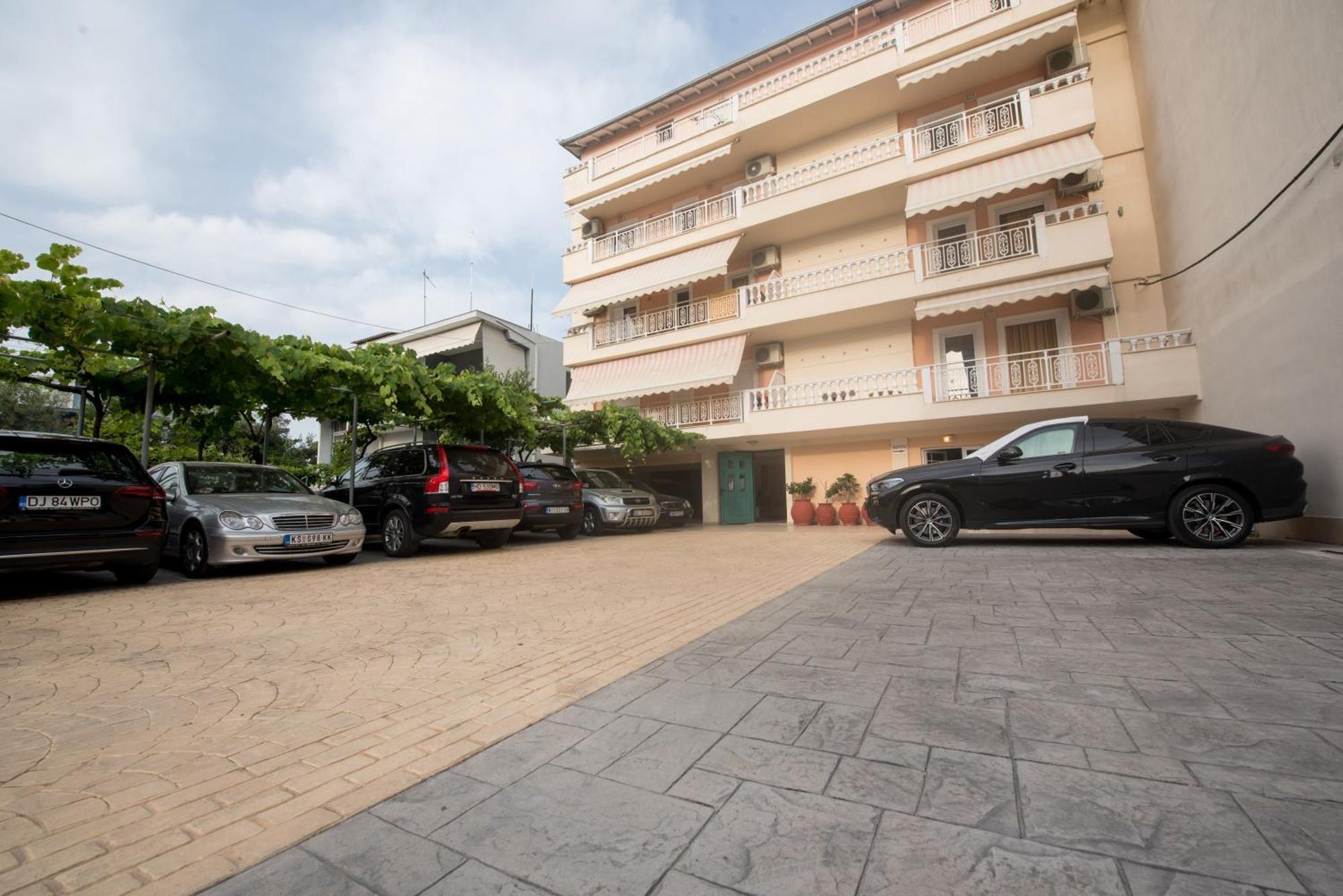 Aparthotel Aris Paralía Exteriér fotografie